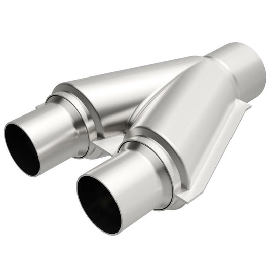 Universal Exhaust Pipe Smooth Trans Y 2.5/2.5 x 10 SS 10768 Magnaflow