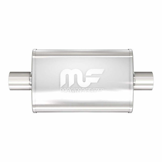 Universal Performance Muffler Mag SS 14X3.5X7 2/2 C/C 11114 Magnaflow