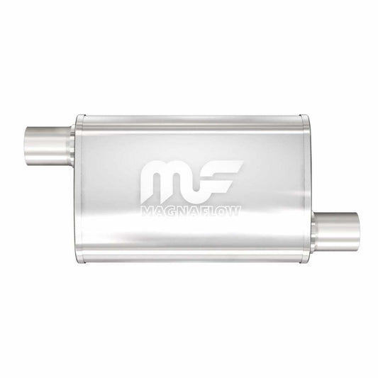 Universal Performance Muffler Mag SS 11X3.5X7 2/2.25 O/O 11132 Magnaflow