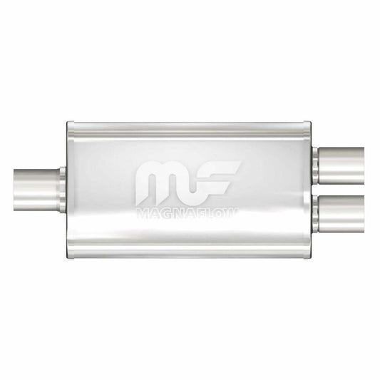 Universal Performance Muffler Mag SS 14X3.5X7 2.25/2/2 C/ 11148 Magnaflow