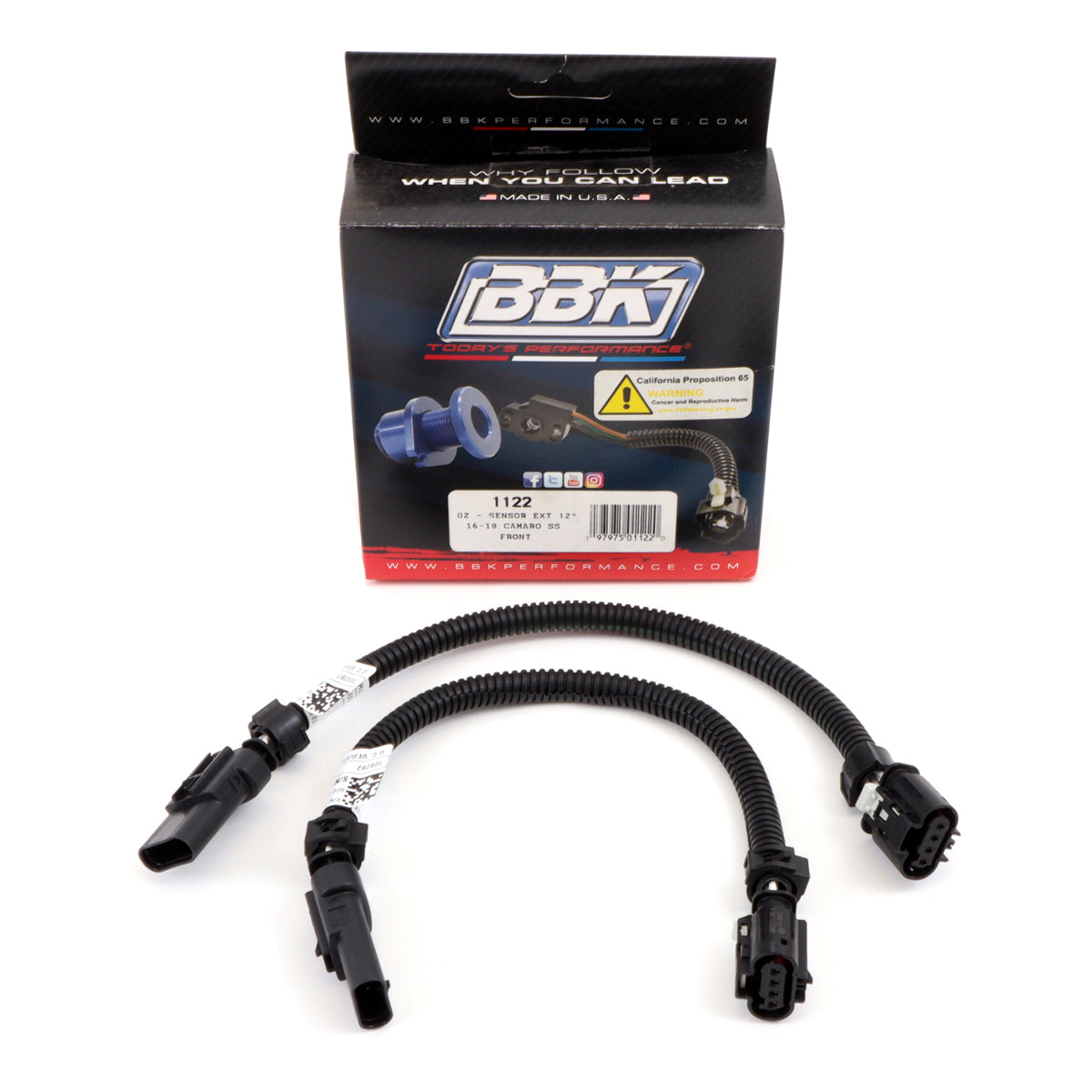 Fits 2016-24 Camaro 6.2L O2 Wire Harness Extensions-Manual Transmission-1122