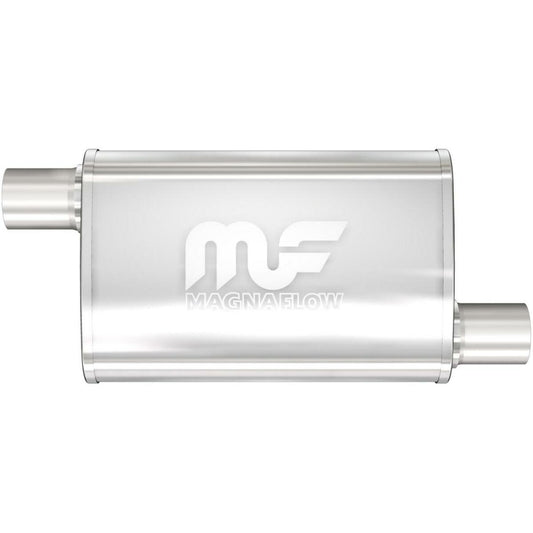 4 X 9in. Oval Straight-Through Performance Exhaust Muffler 11239 Magnaflow