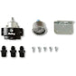 Billet Bypass Fuel Pressure Regulator Kit 4.5-9 Psi W/Fittings & Gauge-12-841KIT