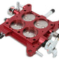 Billet Throttle Body Assembly 1 3/4 Red with Steel Plates 12-850 - 12-850QFT