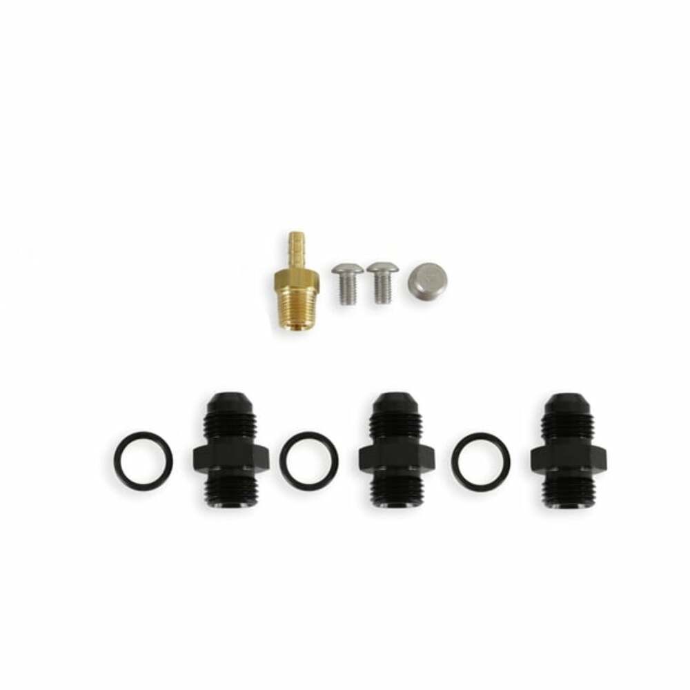 15-90 Psi Fuel Regulator 6An Boost Reference 1:1, Gauge And Fittings-12-894KIT