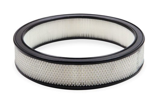 Air Filter - 14x3  - White Paper Element - Black Ring - 120-178