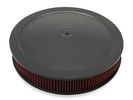 4500 drop base air cleaner black w/3 red washable gauze filter - 120-4630