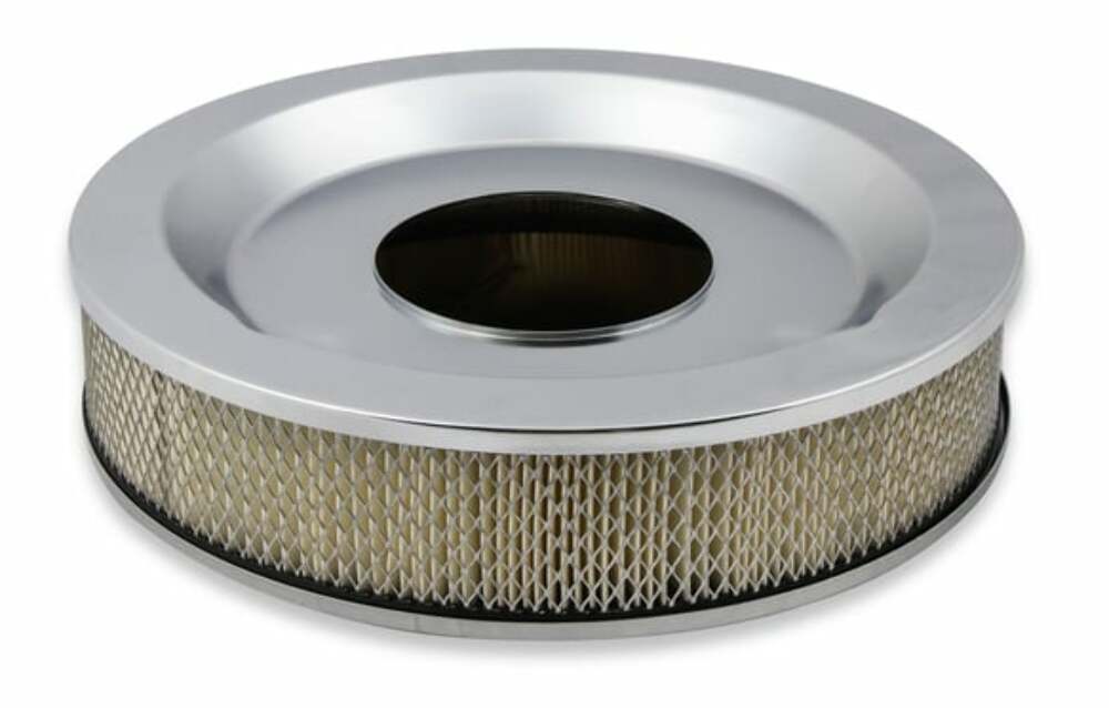 Sniper Air Cleaner Assembly, 14 x 3 - Chrome Finish - 120-530