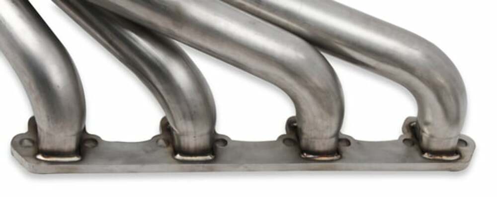 Flowtech Small Block Ford Turbo Headers - Natural 304 Stainless Steel  -12167FLT