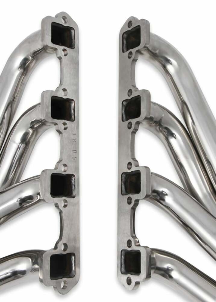 Flowtech Small Block Ford Turbo Headers - Polished 304 Stainless Steel  12168FLT