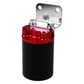 Aeromotive 12317 10 Micron, Red/Black Canister Fuel Filter
