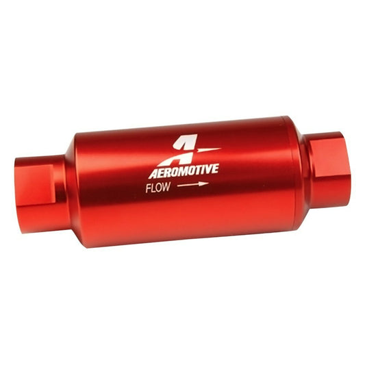 Aeromotive 12335 40 Micron, ORB-10 Red Fuel Filter