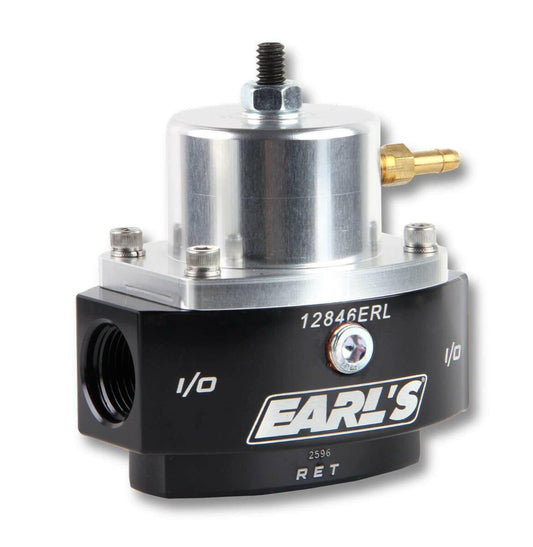Earls HP Billet EFI By-Pass Fuel Pressure Regulator - 12846ERL