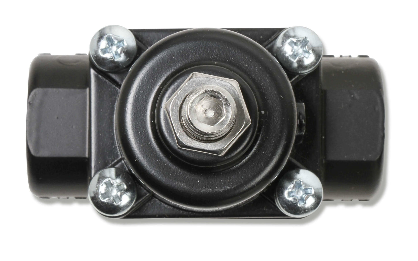 Earls Adjustable Fuel Pressure Regulator - Carbureted - Black - 1-4 PSI-12850ERL