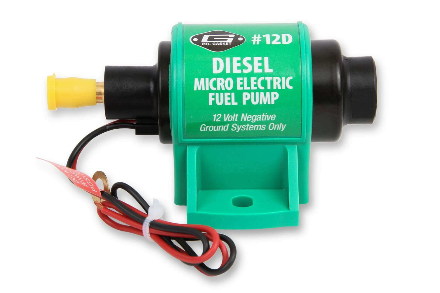 Mr Gasket 12D Electric Fuel Pump 35gph Free Flow for Diesel Engines 4-7 PSI
