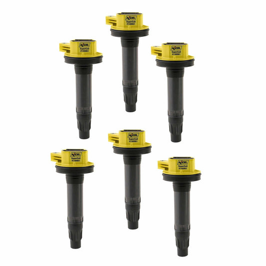 ACCEL Ignition Coil-SuperCoil Series-07-16 Ford 3.5L/3.7L V6,Yellow-140061-6