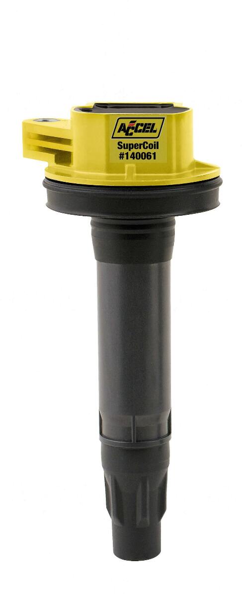 ACCEL Ignition Coil - Super Coil Series-2007-2016 Ford3.5L/3.7L V6,Yellow-140061