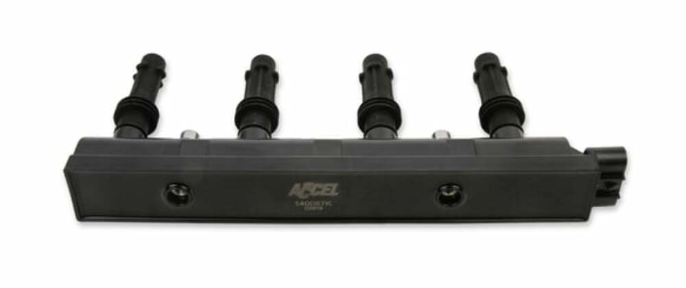 Accel Ignition Coils - 2011-2020 GM 1.4L Turbo, Black - 140087K