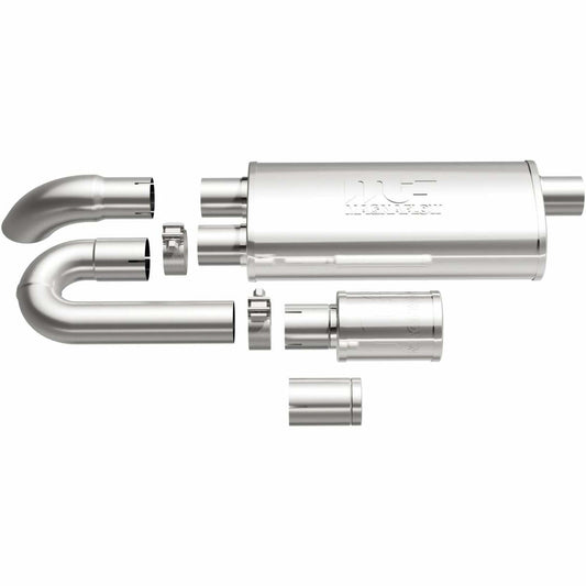 5 X 8in. Oval Straight-Through Performance Exhaust Muffler 14009 Magnaflow