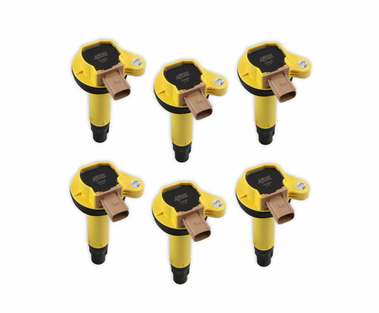 ACCEL Ignition Coil - SuperCoil -2010-2016 Ford EcoBoost 3.5L V6-Yellow-140646-6