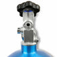 NOS 14745NOS 10LB Electric Blue Nitrous Bottle Universal- 10LB Bottle