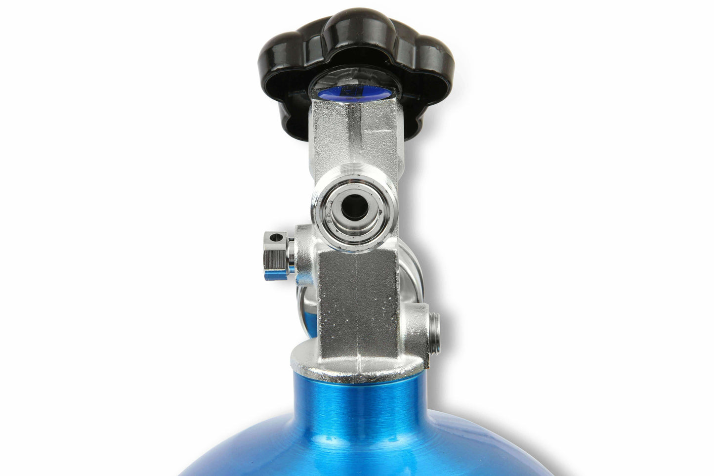 NOS 14745NOS 10LB Electric Blue Nitrous Bottle Universal- 10LB Bottle
