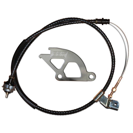 Fits 1979-1995 Mustang Heavy Duty Adjustable Clutch Cable & Quadrant Kit-1505