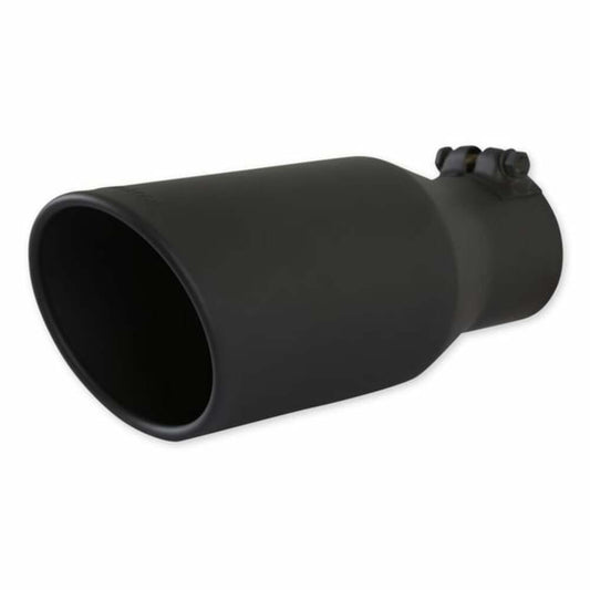 4.5 Black Angle Cut Fits 3 Tubing, 11 Long; Exhaust Tips; Flowmaster-15406B