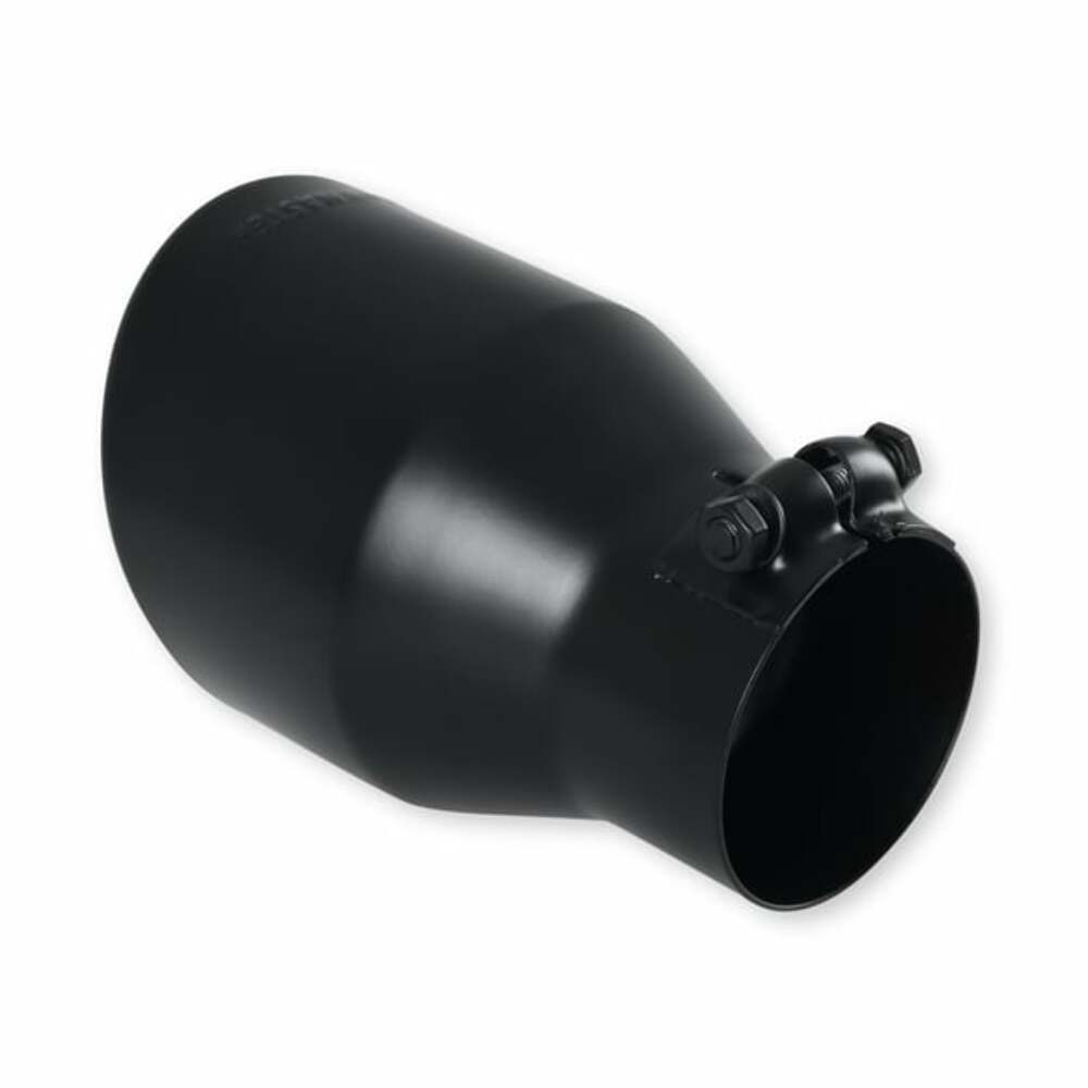 4.5 Black Angle Cut Fits 3 Tubing, 7 Long; Exhaust Tips; Flowmaster-15407B