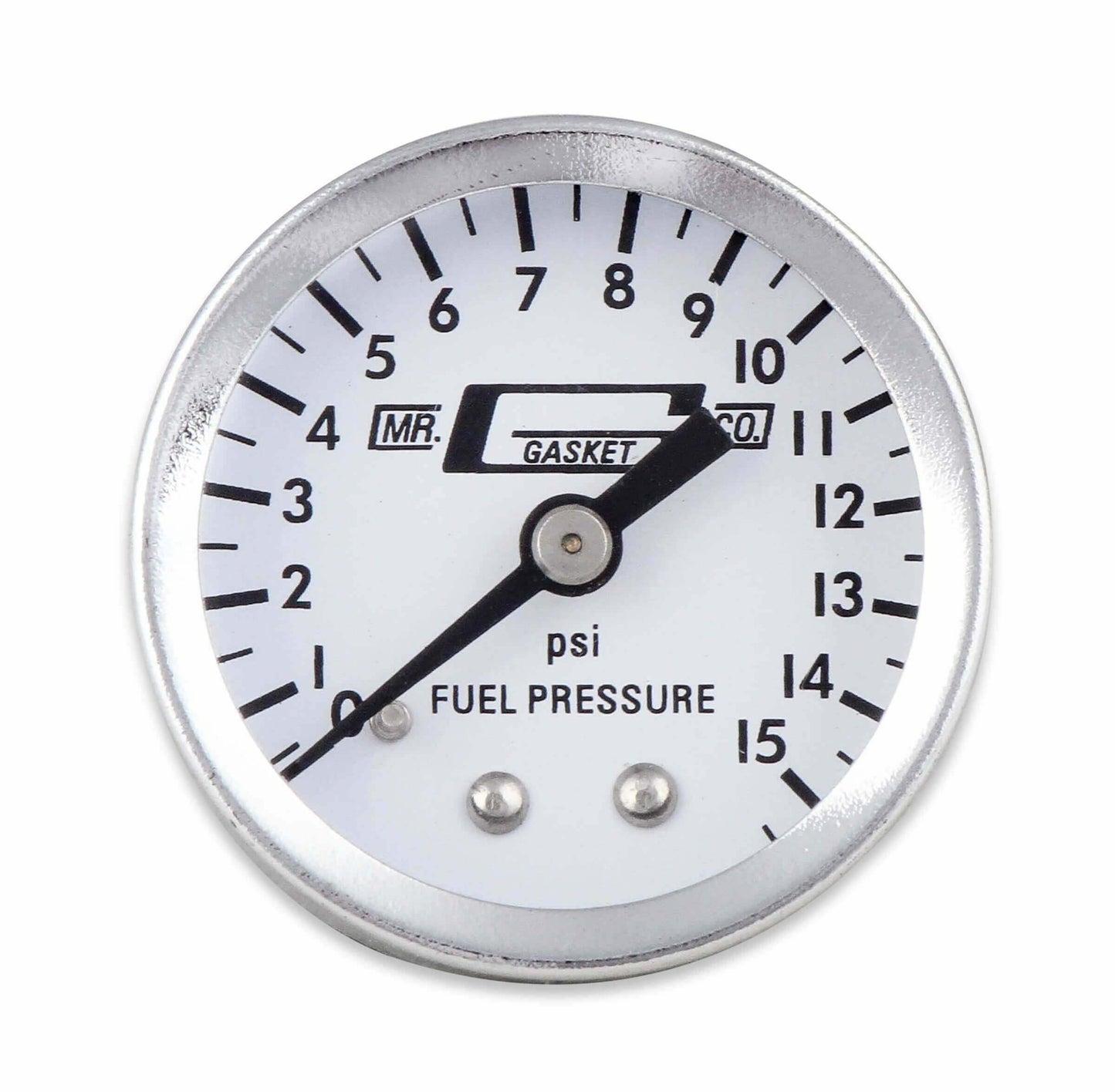 Mr. Gasket Fuel Block with 0-15 PSI Fuel Pressure Gauge - 1560