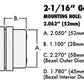 NOS Analog Style 2-1/16 Standalone Air/Fuel Wideband Gauge Kit - 15945NOS