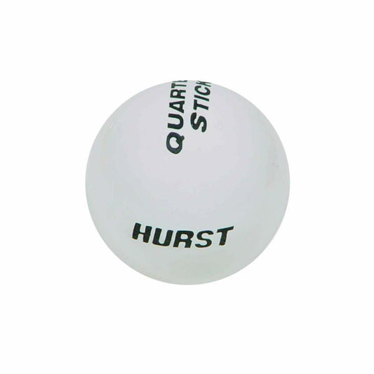 Hurst Shift Knob - White Quarter Stick - 1631036