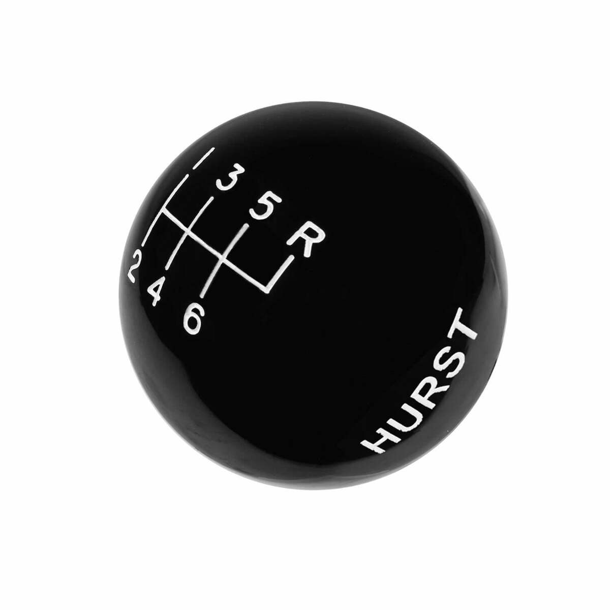 Hurst Shift Knob - Black 6-speed 3/8-16 Threads - 1631040
