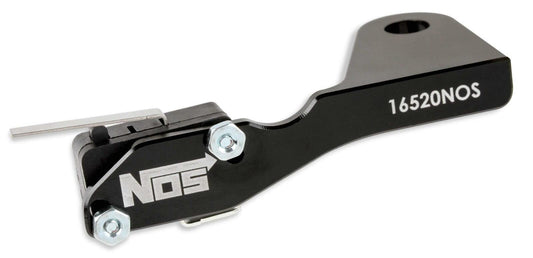 NOS Nitrous Oxide Micro Switch Bracket 16520NOS; Black Aluminum for 4500 Gen 3