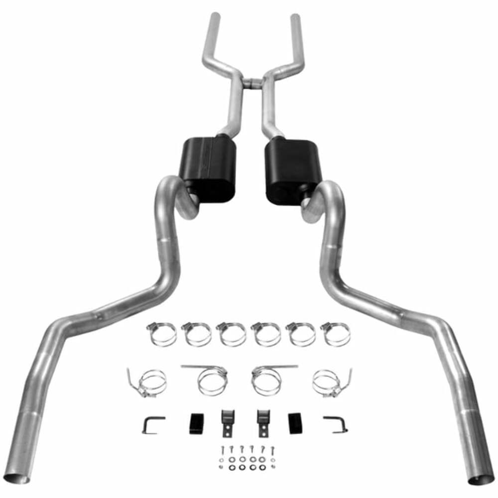 1968-1972 Chevrolet Chevelle Header-back Exhaust System Flowmaster American Thunder 17200