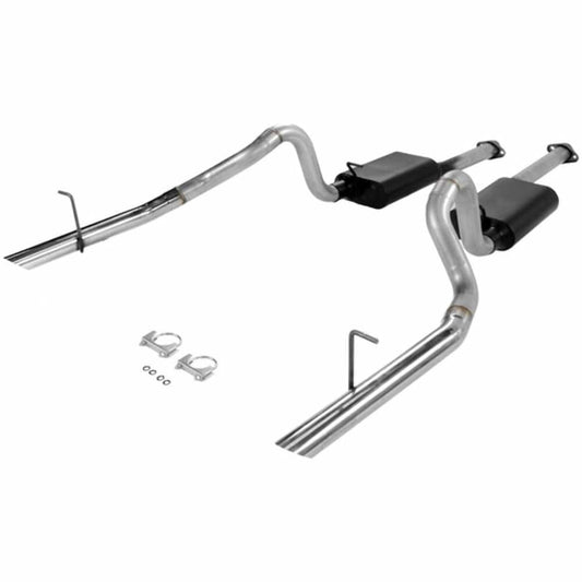 1994-1997 Ford Mustang Cat-back Exhaust System Flowmaster American Thunder 17212