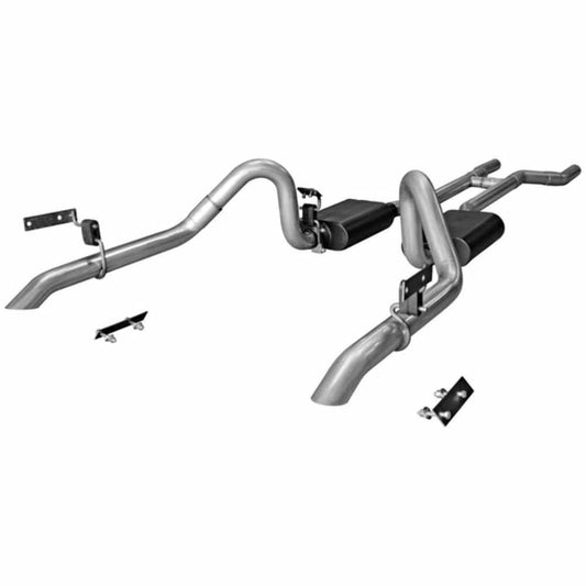 1967-1970 Ford Mustang Header-back Exhaust System Flowmaster American Thunder 17