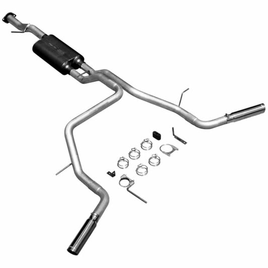 2007-2008 Chevrolet Tahoe Cat-back Exhaust System Flowmaster American Thunder 17430