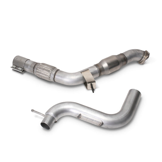 Fits 2015-23 Mustang 2.3L 3" High Flow Down Pipe w/High Flow Catalytic-1809
