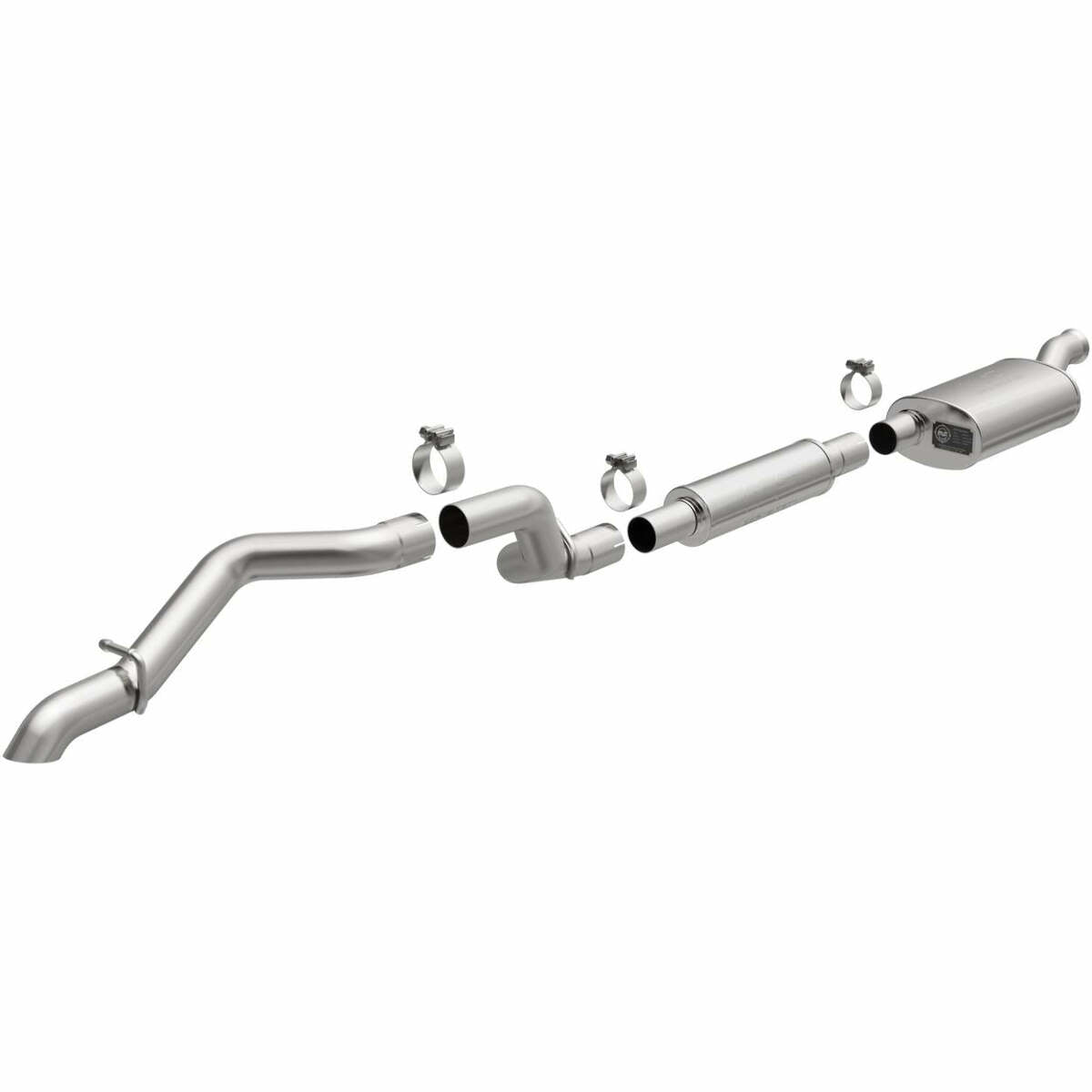 2018-22 Jeep Wrangler Overland Series Performance Exhaust System 19592 Magnaflow