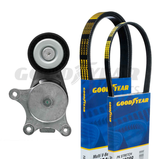 Ford,Lincoln, Serpentine Belt Drive Component Kit Goodyear 3229