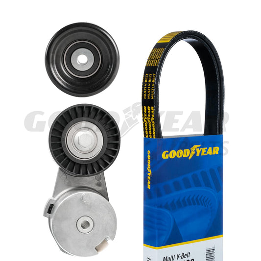 Chrysler,Dodge, Serpentine Belt Drive Component Kit Goodyear 3118
