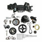 Holley Mid-Mount Race Accessory System-Black Finish - 20-186BK