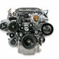 MidMount Complete Acc System GM Gen V LT4 Wet Sump Engines Black Finish 20-220BK