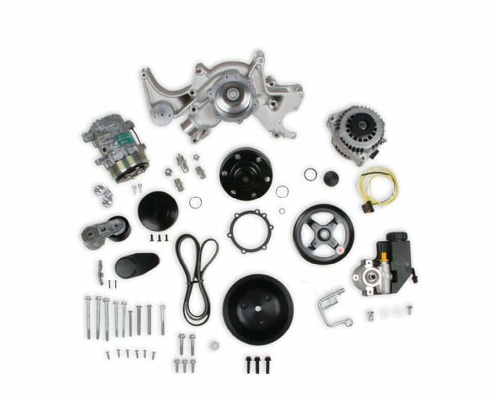 Holley Small Block Chevy Mid-Mount Complete Accessory System - 20-240