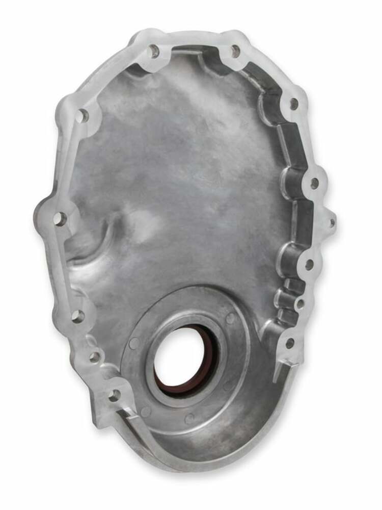 Holley Cast Aluminum Timing Chain Cover - 21-150