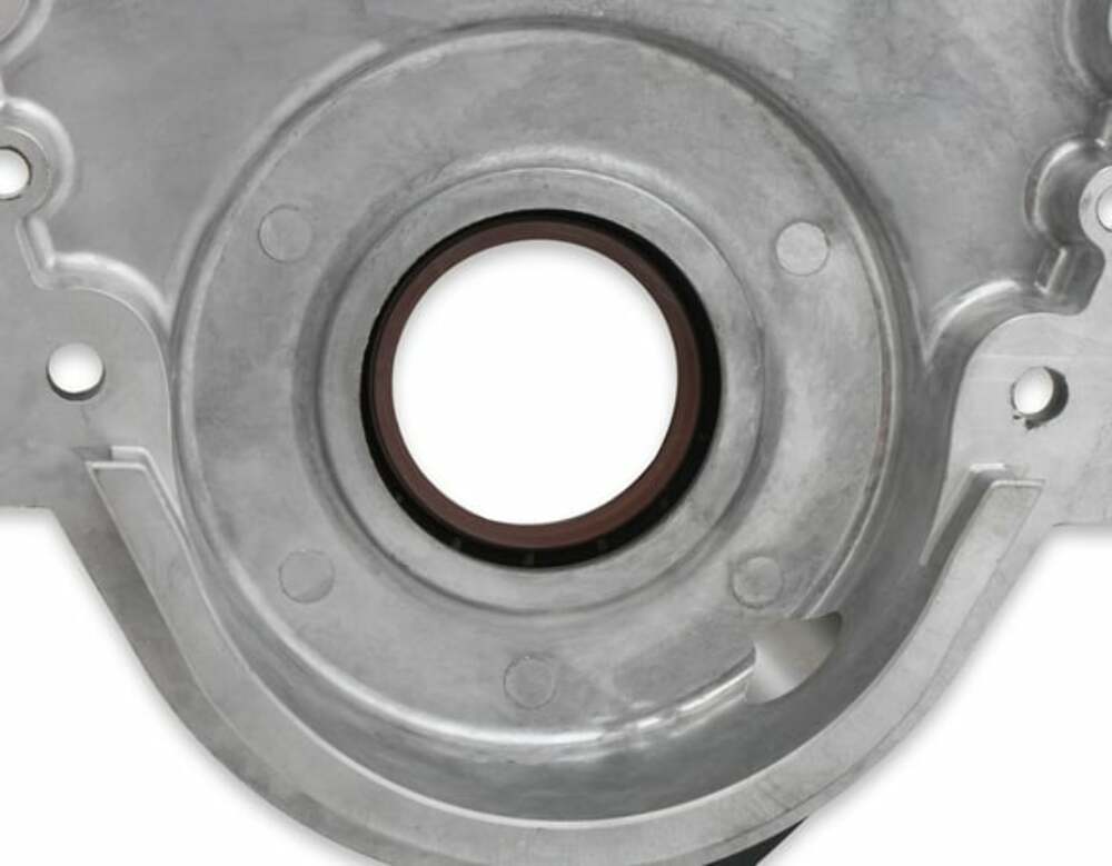 Holley Cast Aluminum Timing Chain Cover - 21-153
