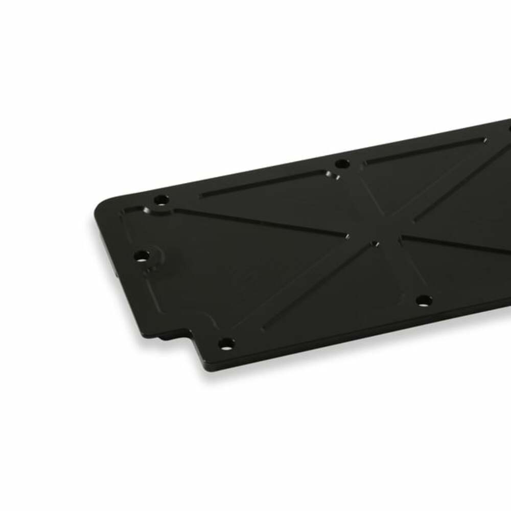 Holley LS Valley Cover with Oil Fill - Black Billet - 241-362