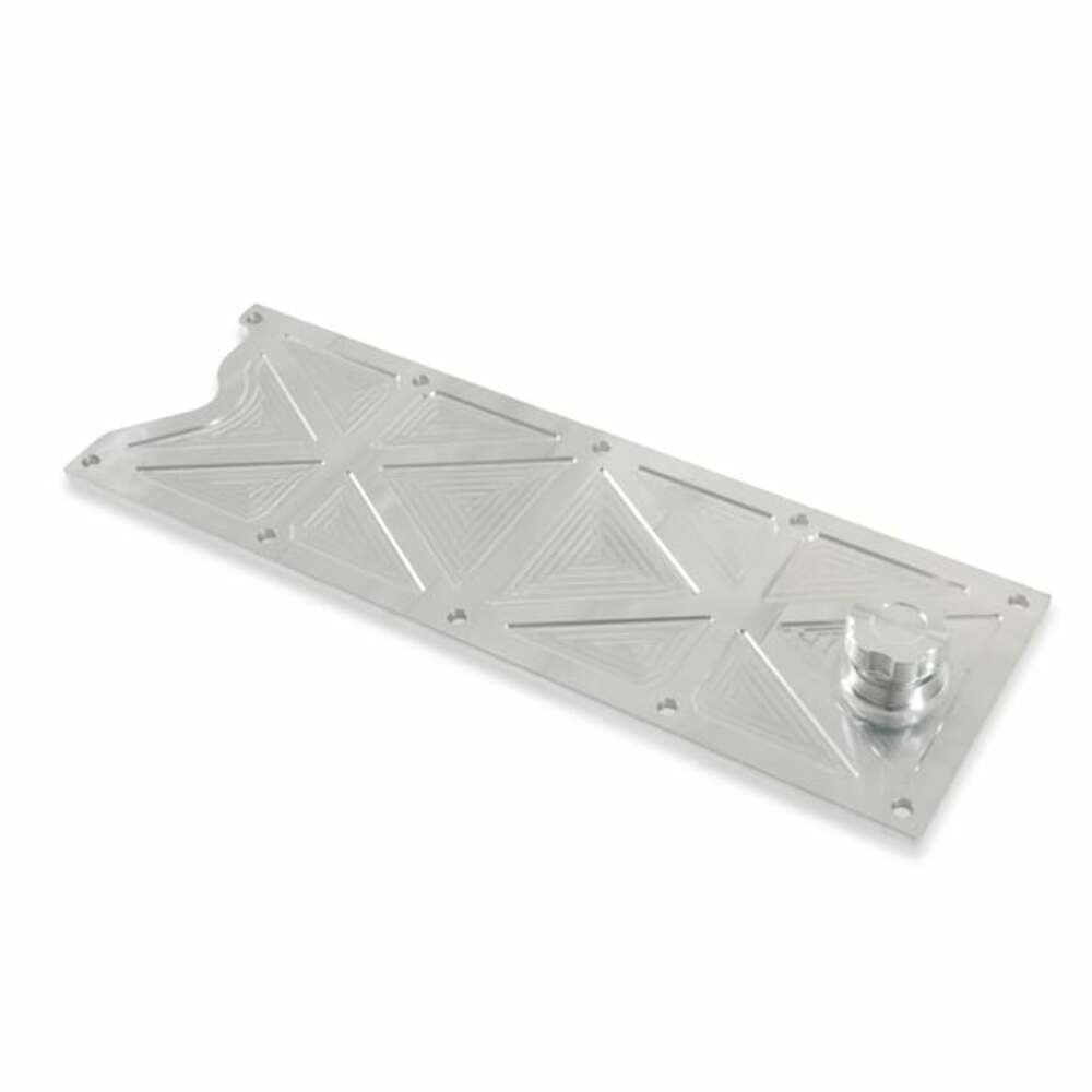 Holley LS Valley Cover with Oil Fill - Natural Billet - 241-367