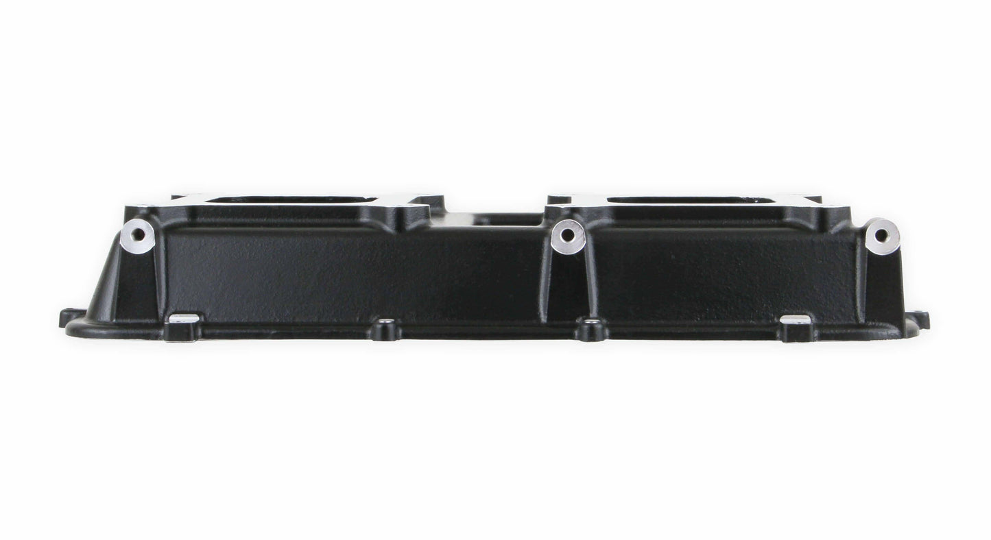 Holley Hi-Ram Intake Plenum Top Only, 2 x 4150- Black Finish - 300-207BK